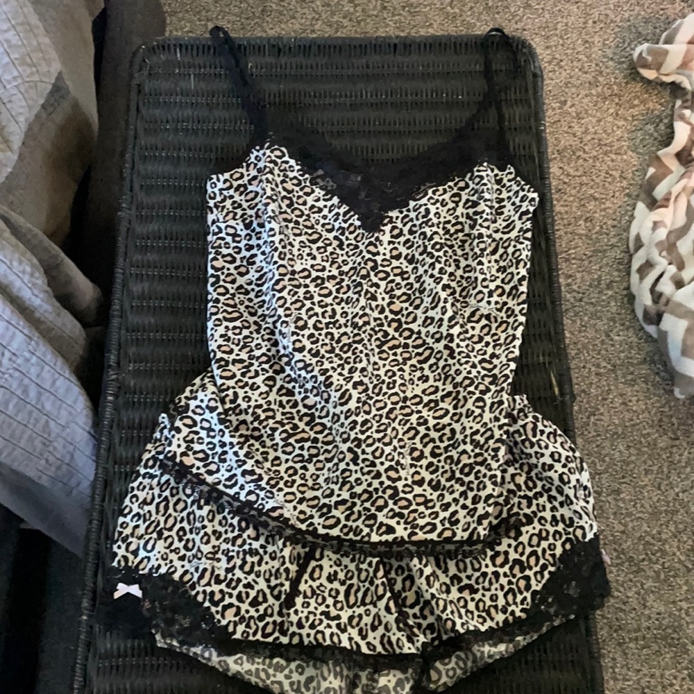 Victoria secret silk pajama set